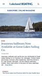 Mobile Screenshot of lakelandboating.com